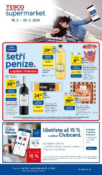 Tesco leták od 19.2. do 25.2.2025